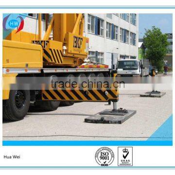 PE1000 Crane outrigger mat/Road mat/HDPE plastic crane truck mat