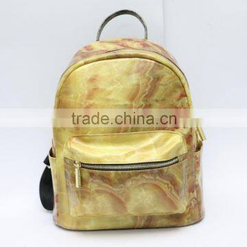 Fashion leather backpack comfort design hot new trendy Cool shinning Kids Backpack