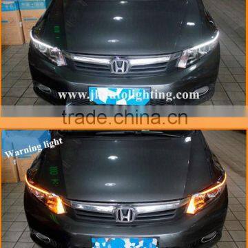 High Quality New Arrival LED DRL Strip for Honda Civic LED Eyebrow for Honda Civic Daytime Running Light 2012-2014 photo-5