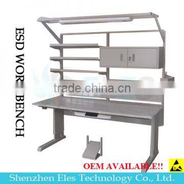 ESD Furniture Steel Workbench With Wheels photo-2
