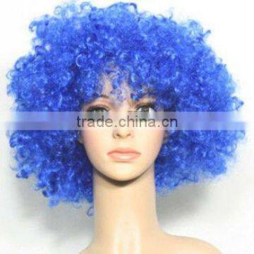 2015 wholesales carnival wigs football fans wig hair for party W-1009