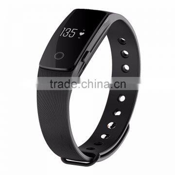 2016 China Supplier Shenzhen Bluetooth 4.0 Fitness Pedometer Band Heart Rate Monitor photo-2