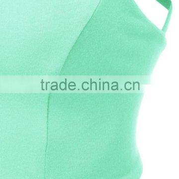 Womens Fitted Halter Cut Out Back Bralette Crop Tops Women 2016 photo-6