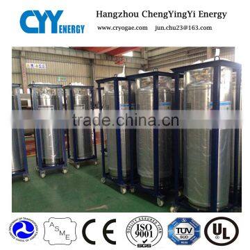 Liquid Oxygen/Nitrogen/Argon Cryogenic Dewar Cylinder with ASME/GB