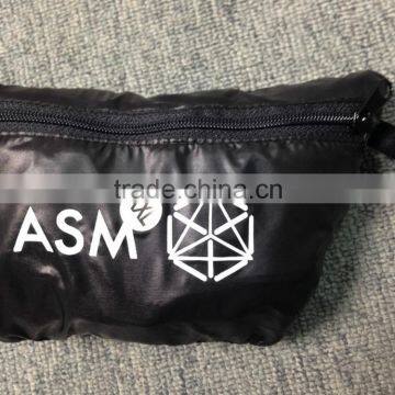 100% polyester soft and thin jacket, packed as a bag,2 in 1 jacket