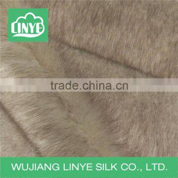 high quality long plush fur fabric / home upholstery fabric / baby blanket fabric