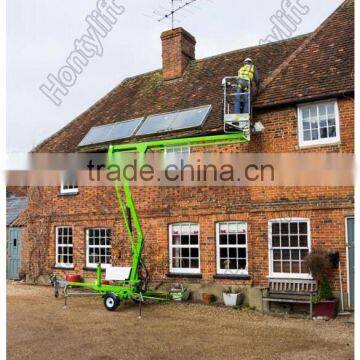 China boom lift, articulating manlift, small boom lifts