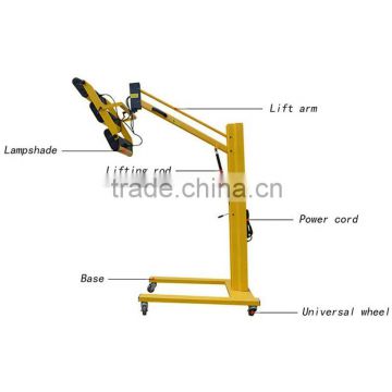 Three-dimensional stand movable infrared heater for car paint