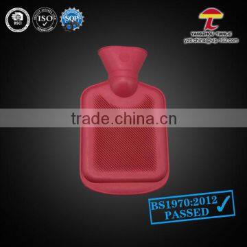 small 500ml hot water bag red colour with twill weave