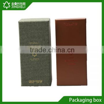 High quality customized reusable perfume box pacakaging with gold hot stamping