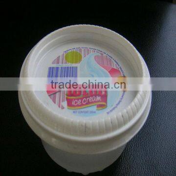 200ml PP Plastic Ice Cream Cup With Lid , Beer Pong Cup Quality Choice photo-2