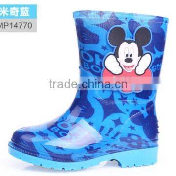 2016 Fashion Cheap Rain Boots for Children Factory Machinery JL-288