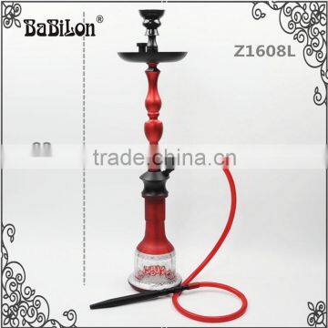 2016 high quality aluminium hookah most poputer hookah babilon brand hookah