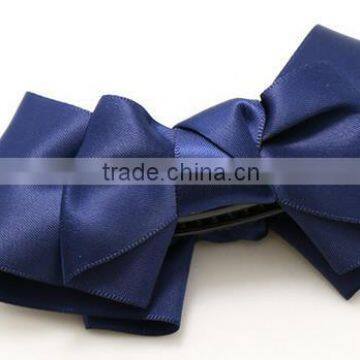 Wholesale Price Fabric Make Hair Bow Banana Clip Hair Accessories Wholesale photo-2