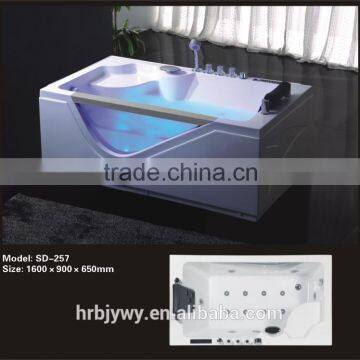 Single Deluxe Massage Bathtub left Apron SD-257