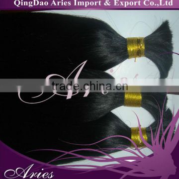 100% Natural Color Virgin Cuticle Remy Human Hair Bulk