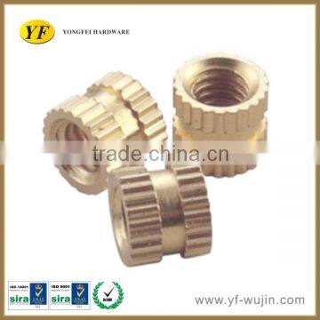 Ultrasonic Brass Threaded Inserts For Plastics, Furniture Insert Nuts For Wood, Connection Brass Insert Ppr Pipe Fittings