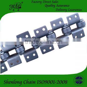 Double Pitch Conveyor Chain C2082H With K2 Attachments One Side photo-3