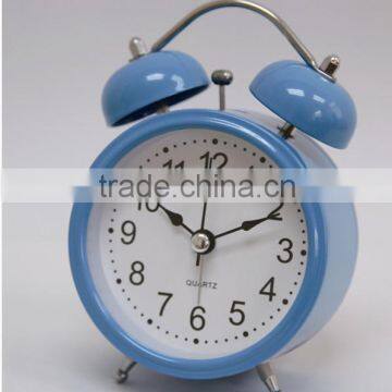 3" Twin Bell Alarm Clock, Red Twin Bell Alarm Clock photo-5