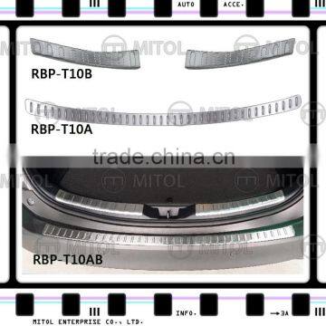 For TOYOTA RAV4 Rear Bumper Protector, Door Sill Plate, Door Sill Scuff Plate, Sill Tread Plate