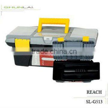 CE Certificate Sturdy Plastic Tool Boxes,Plastic Storage Boxes For Screws,Mechanical Toolbox SL-G513