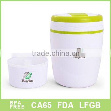 large capacity plastic insulated lunch box