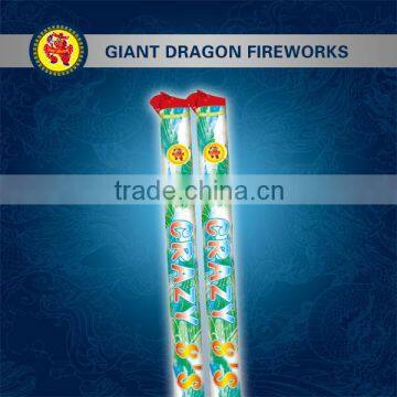 professional wholesale consumer confetti fireworks crazy 8's