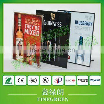 led lighting box with lighting advertising