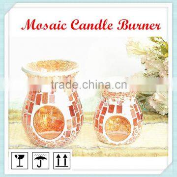 Mosaic Glass Candle Warmer Glass Fragrance Oil Burner Unique Oil Burners photo-5