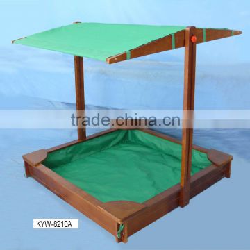 Kids Wooden Outdoor Play Sand Box