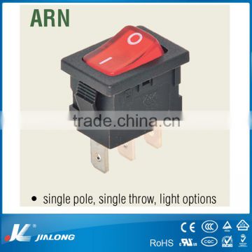 UL VDE TUV approved mini rocker switch for LED products KCD1-102NC