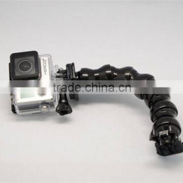 New arrival Flex Clamp Mount 7 joint Adjustable Neck For Camcorder Gopro Hero3 +/3 /2 /1 GP151A