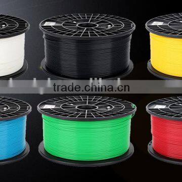 shenzhen plastic spool rod 1.75mm abs pla 3d pen filament 3mm 3D printer filament 3D printing machine material for kids diy