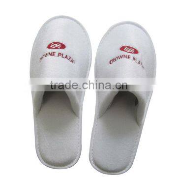 new design velour disposable hotel slipper