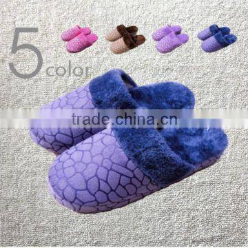 New 2014 fashion Stone pattern soft outsole indoor men's slippers autumn and winter plush slippers home slippers