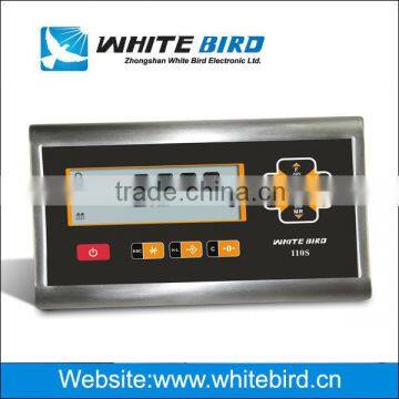 digital indicator I10S, OIML approval, RS 232, LCD wide angle display, 304 stainless steel construction