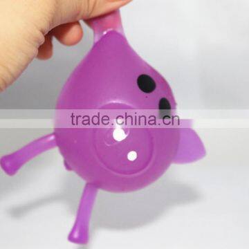 Pig Shape Sticky Water Venting Ball Toy