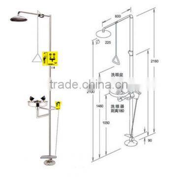 Lab Fittings Emergency Safety Eyewasher Station and Shower Quality Choice
