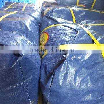 Tarpaulin Machine for Sale PP Sliver/blue Triangle Plastic Rope Waterproof Anti-aging Sunscreen Outdoor Cover Factory Sell photo-5