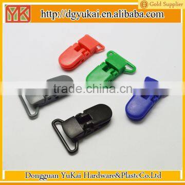 Yukai plastic safety clip for pacifier/soother clip pacifier clip/plastic clip