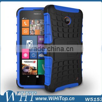 Smart 2 in 1 Heavy PC Silicone Cases Cover For Nokia Various Model Lumia 630 Low Factory Price