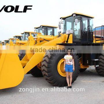 6 ton wheel loader, 6000kg lifting capacity, wheel loader ZL60 for sale