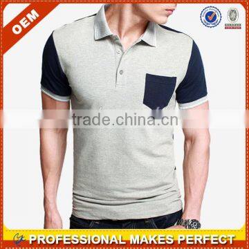 New design raglan sleeve polo shirt (YCP-B0224)