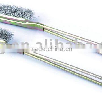 wire knife brush with shank