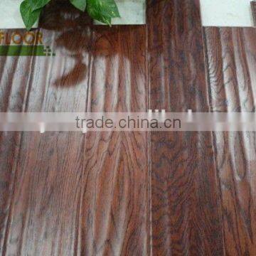 Large embossed HDF hickory wood Laminate flooring