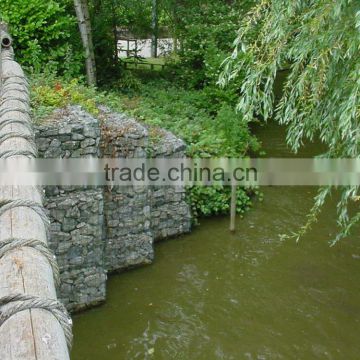 PVC coated gabion wire mesh