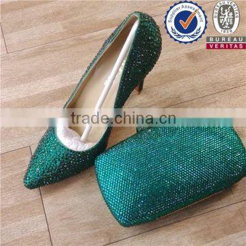 Wholesale Cheap Price Italian Shoes and Bag Set photo-4