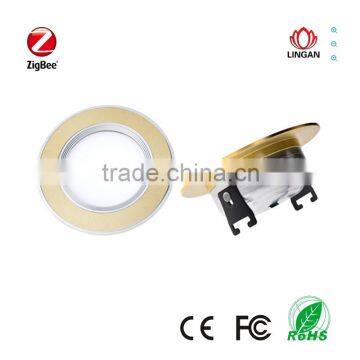 Zigbee cell phone control smarter housing LED light downlight