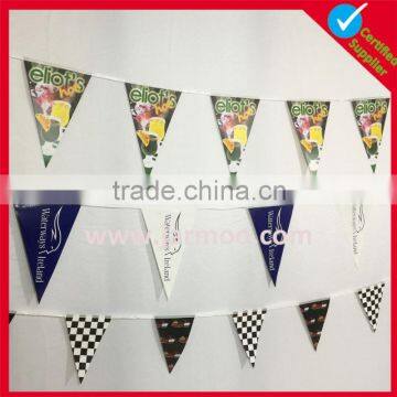 Logo printed recycle Eco friendly bunting banner