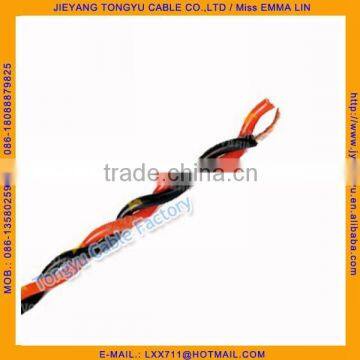 Twist RB Wire Twined red black Speaker Cable